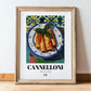 Cannelloni – Italian Pasta, Ristorante Print, in wooden frame leaning on the floor