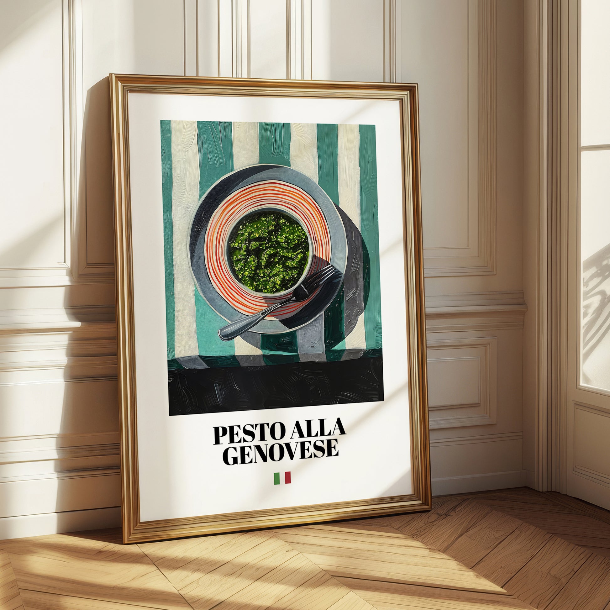 Pesto alla Genovese – Italian Pasta, Ristorante Painting