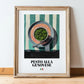 Pesto alla Genovese – Italian Pasta, Ristorante Painting, in wooden frame leaning on the floor