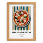 Pizza Napoletana – Italian Pizza, Pizzeria Still Life, set in oak frame