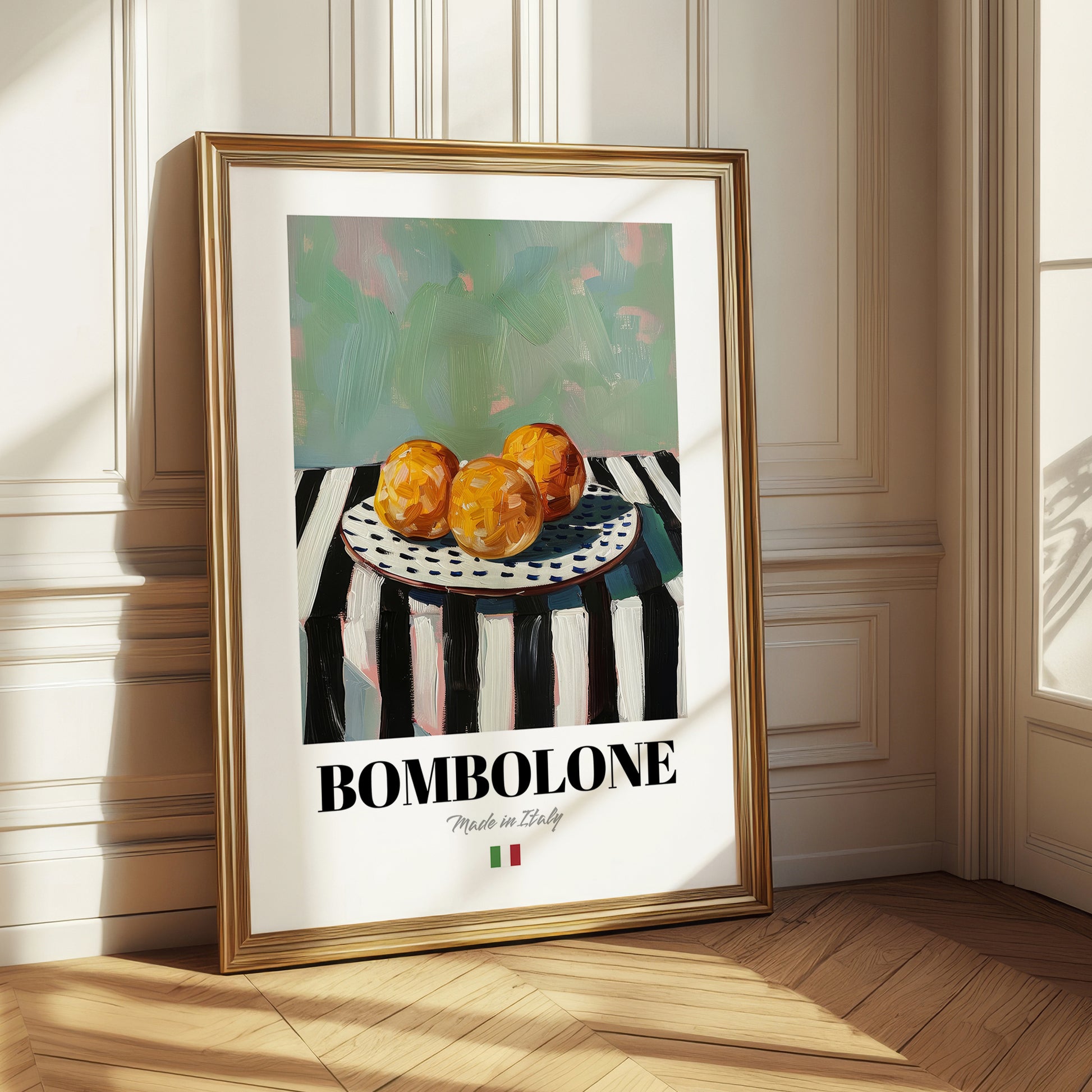 Bombolone – Italian Pastry Dish, Tavern Poster