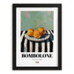 Bombolone – Italian Pastry Dish, Tavern Poster, in sleek black frame