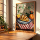 Ciabatta – Italian Bread Dish, Café Wall Art, clean layout with no caption