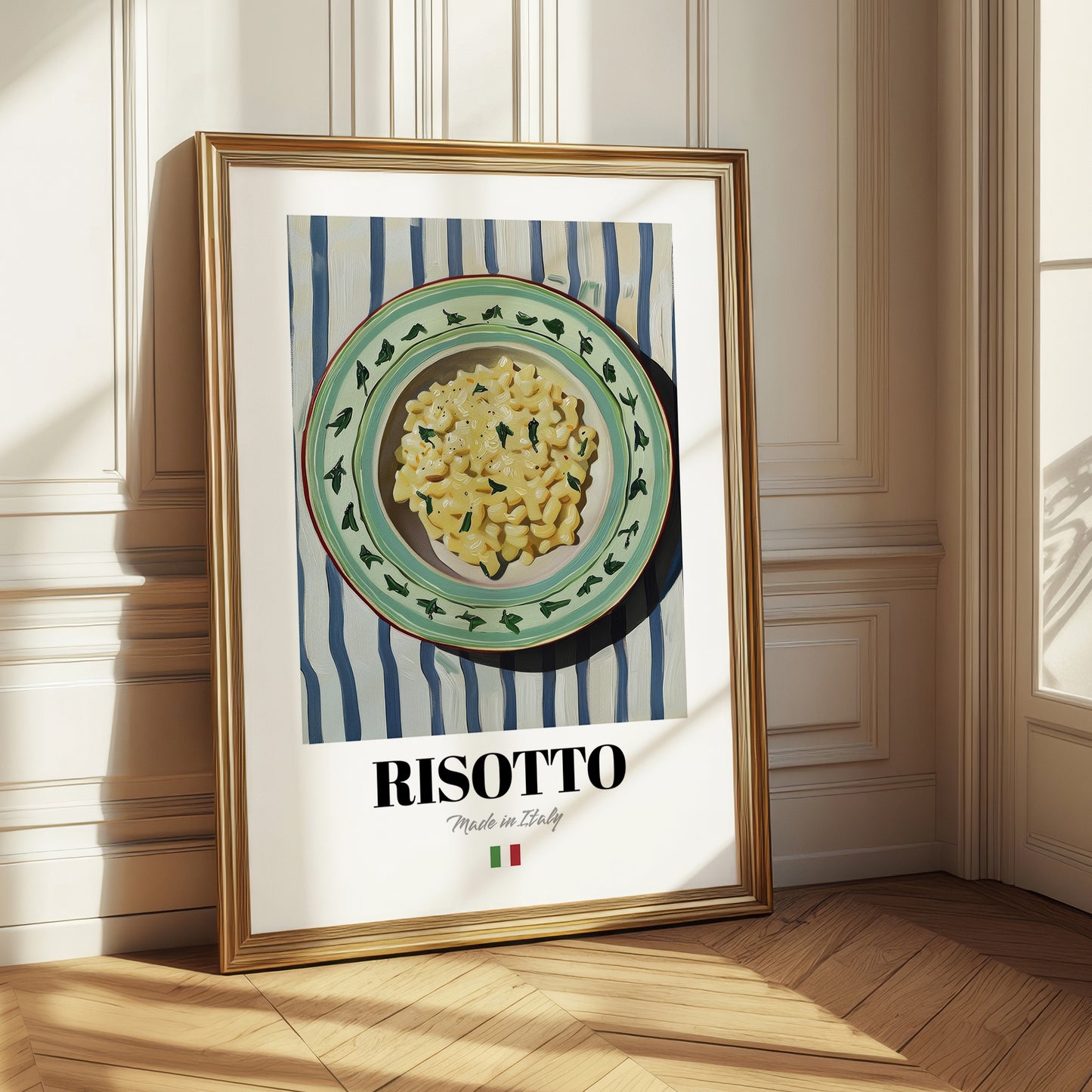 Risotto – Italian Stew Dish, Tavern Illustration