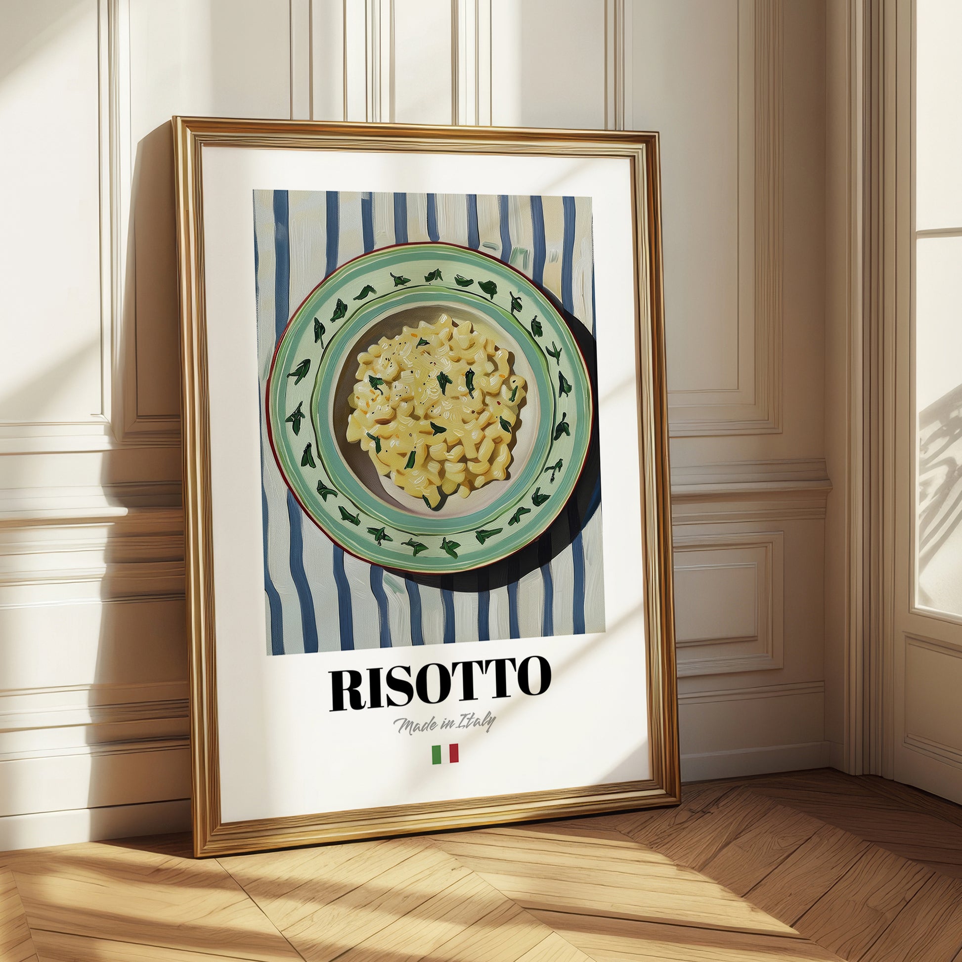 Risotto – Italian Stew Dish, Tavern Illustration