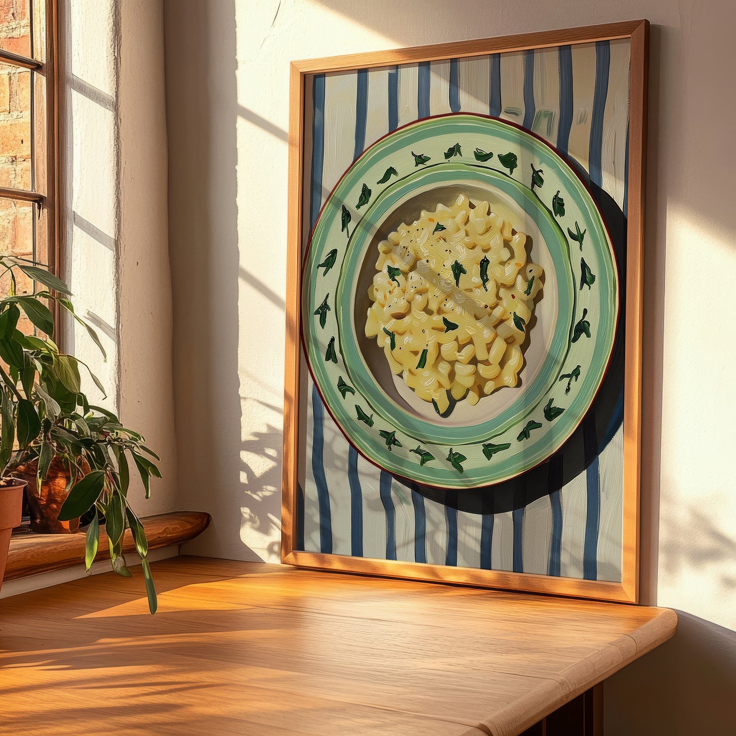 Risotto – Italian Stew Dish, Tavern Illustration, clean layout with no caption