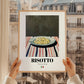Risotto – Italian Stew Dish, Restaurant Still Life, styled in a charming Paris street view
