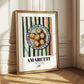 Amaretti – Italian Biscuits Dish, Café Poster