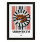 Arrosticini – Italian Meat Dish, Café Poster, in sleek black frame