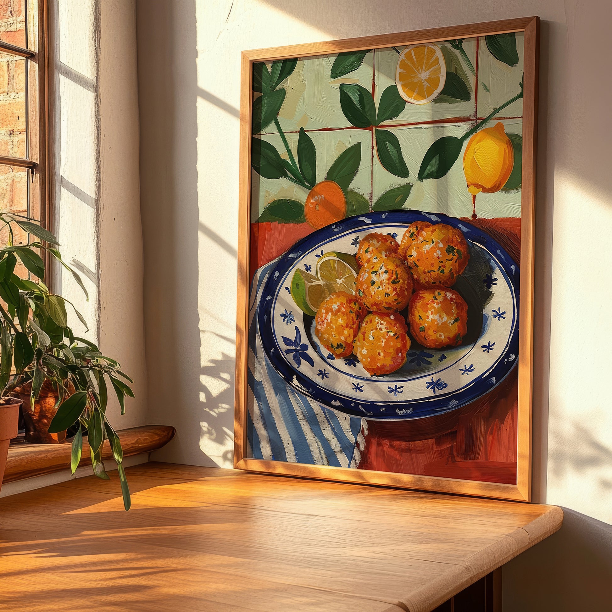 Polpette – Italian Snack Dish, Café Print, clean layout with no caption