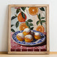 Bomboloni – Italian Pastry Dish, Restaurant Painting, no-text version framed in wood