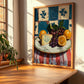 Gorgonzola – Italian Cheese Dish, Restaurant Painting, clean layout with no caption