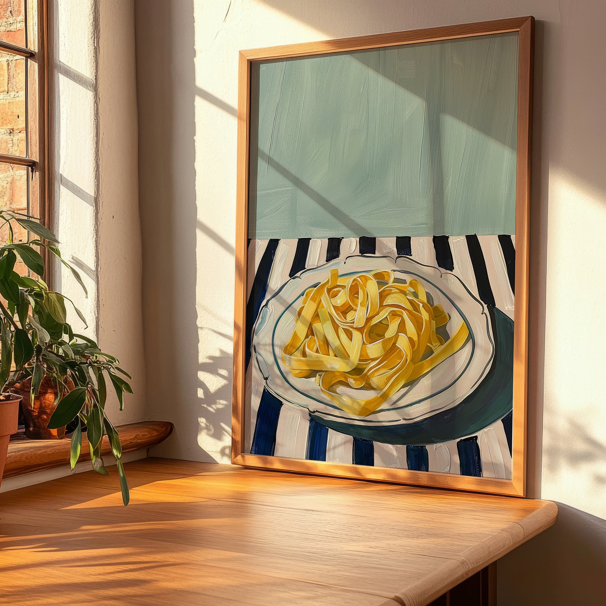 Tagliatelle – Italian Pasta, Ristorante Poster, clean layout with no caption