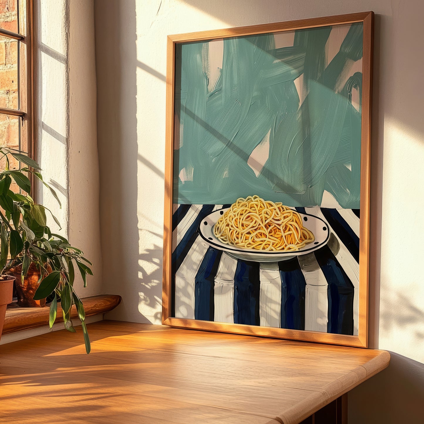 Vermicelli – Italian Pasta, Osteria Still Life, clean layout with no caption