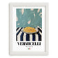 Vermicelli – Italian Pasta, Osteria Still Life, placed in minimal white frame