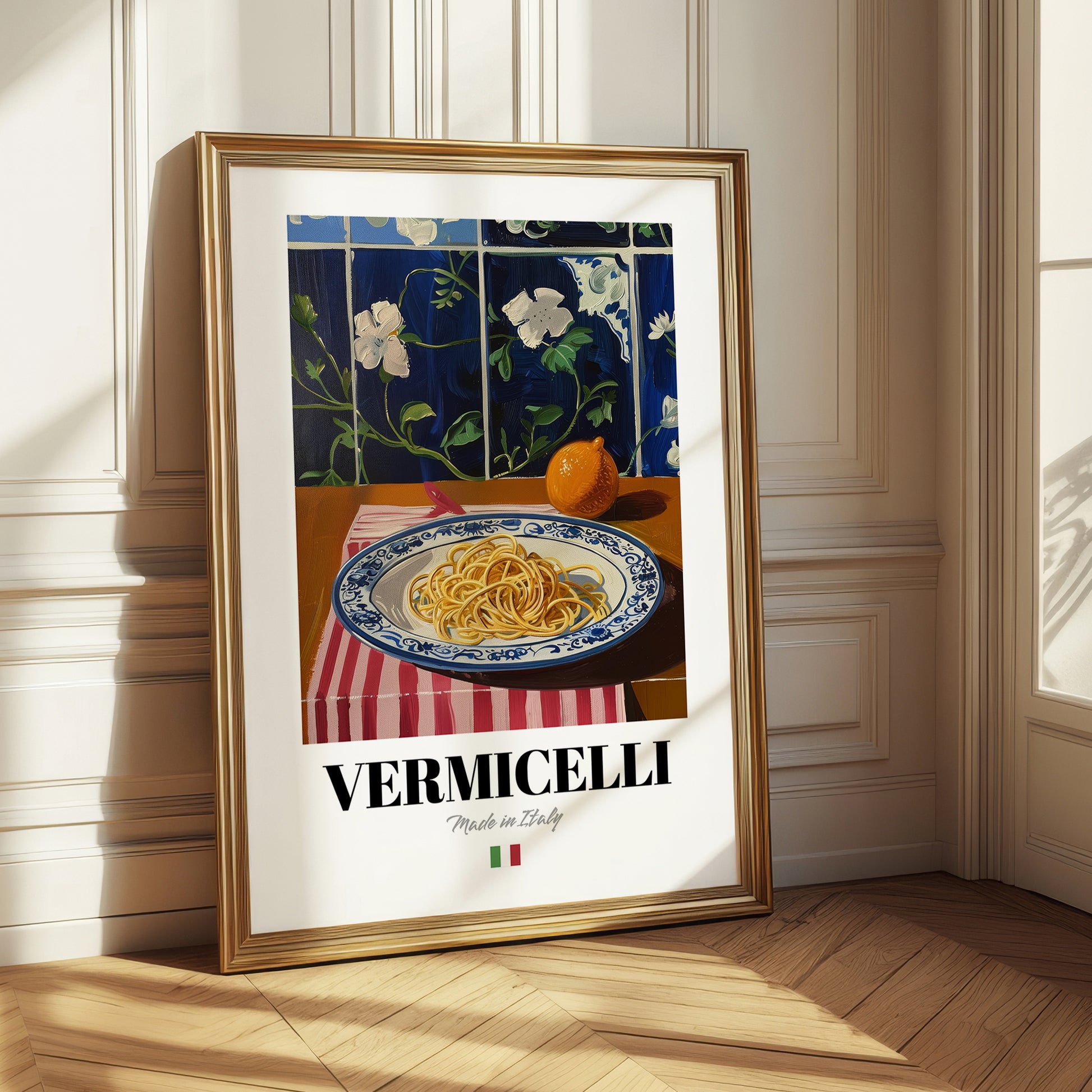 Vermicelli – Italian Pasta, Osteria Wall Art