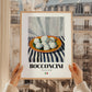 Bocconcini – Italian Cheese Dish, Tavern Poster, styled in a charming Paris street view