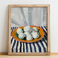 Bocconcini – Italian Cheese Dish, Tavern Poster, no-text version framed in wood