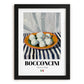 Bocconcini – Italian Cheese Dish, Tavern Poster, in sleek black frame