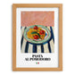 Pasta al pomodoro – Italian Pasta, Restaurant Poster, set in oak frame
