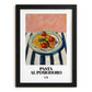 Pasta al pomodoro – Italian Pasta, Restaurant Poster, in sleek black frame