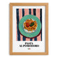 Pasta al pomodoro – Italian Pasta, Osteria Painting, set in oak frame
