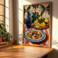 Linguine allo scoglio – Italian Pasta, Osteria Wall Art, clean layout with no caption