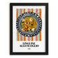 Linguine allo scoglio – Italian Pasta, Restaurant Wall Decor, in sleek black frame