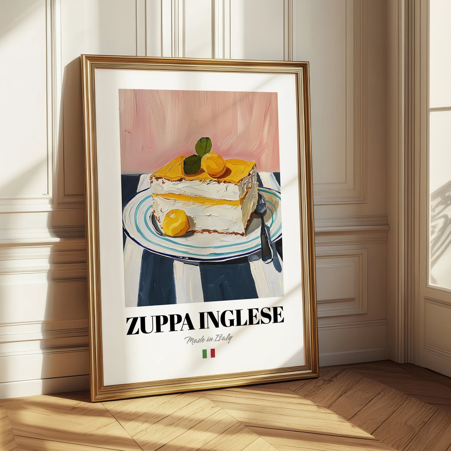 Zuppa Inglese – Italian Dessert Dish, Fine Dining Restaurant Print