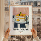 Zuppa Inglese – Italian Dessert Dish, Fine Dining Restaurant Print, styled in a charming Paris street view