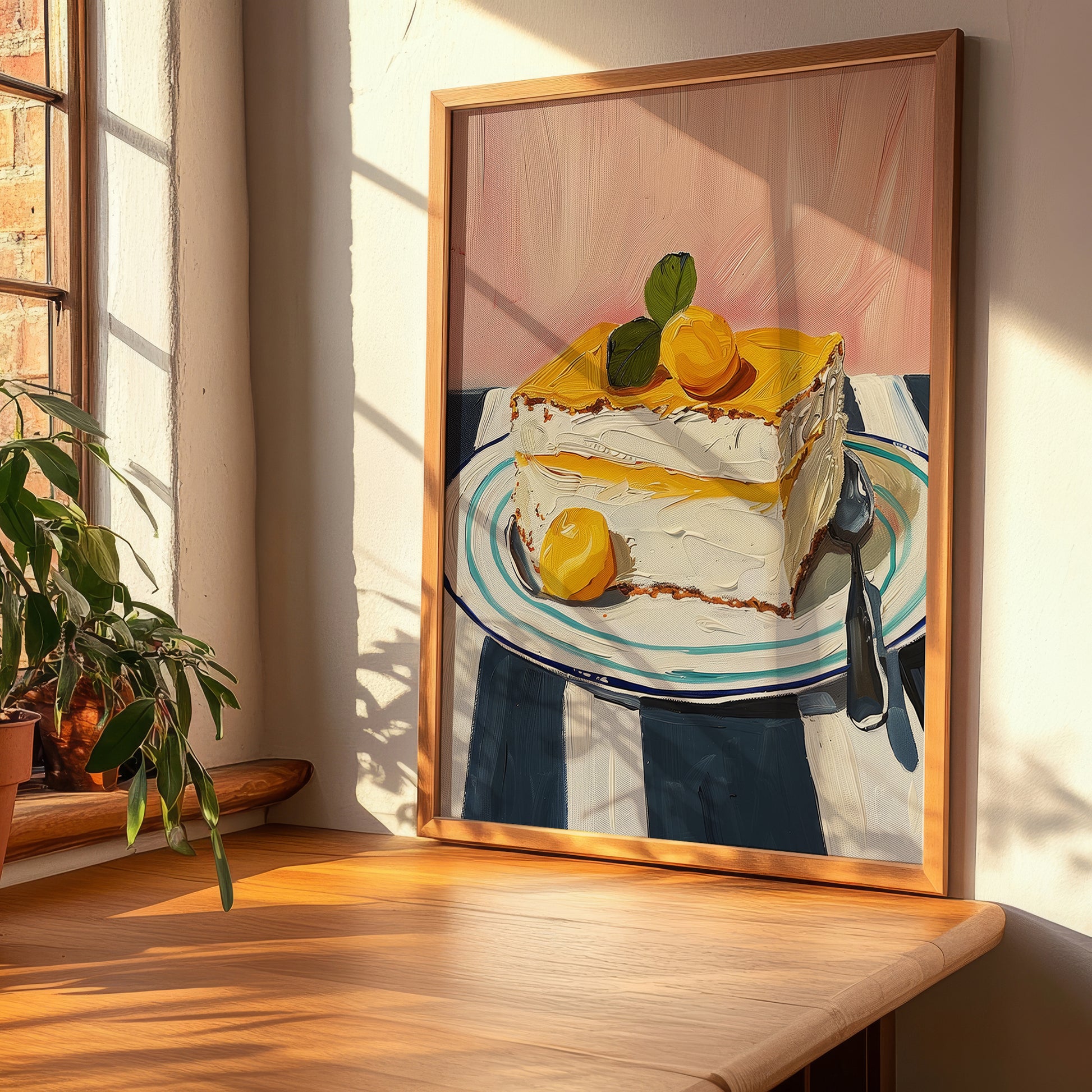 Zuppa Inglese – Italian Dessert Dish, Fine Dining Restaurant Print, clean layout with no caption