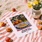 Spaghetti aglio e olio – Italian Pasta, Osteria Wall Art, unframed on coastal sand
