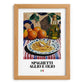 Spaghetti aglio e olio – Italian Pasta, Osteria Wall Art, set in oak frame