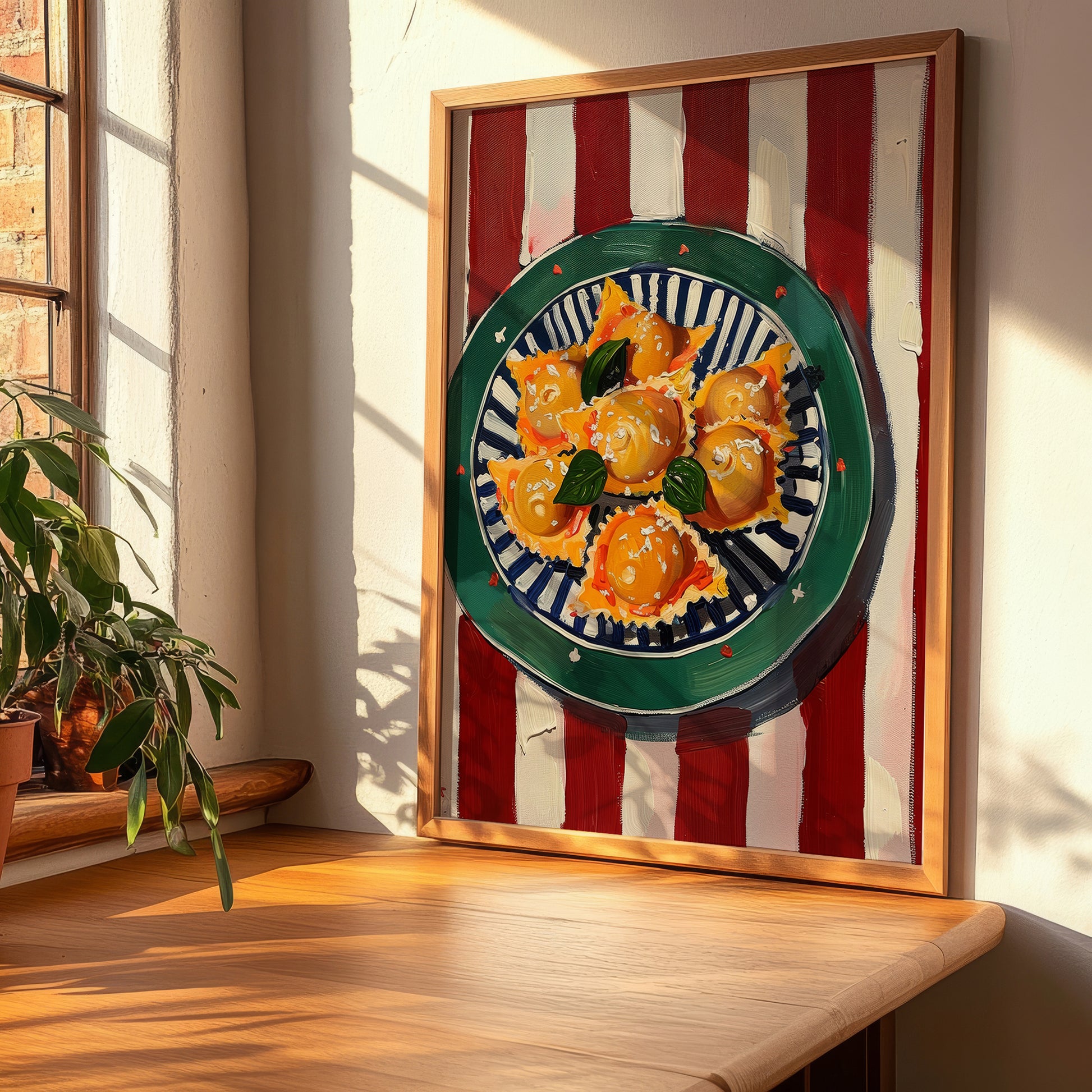Agnolotti – Italian Pasta, Ristorante Wall Art, clean layout with no caption