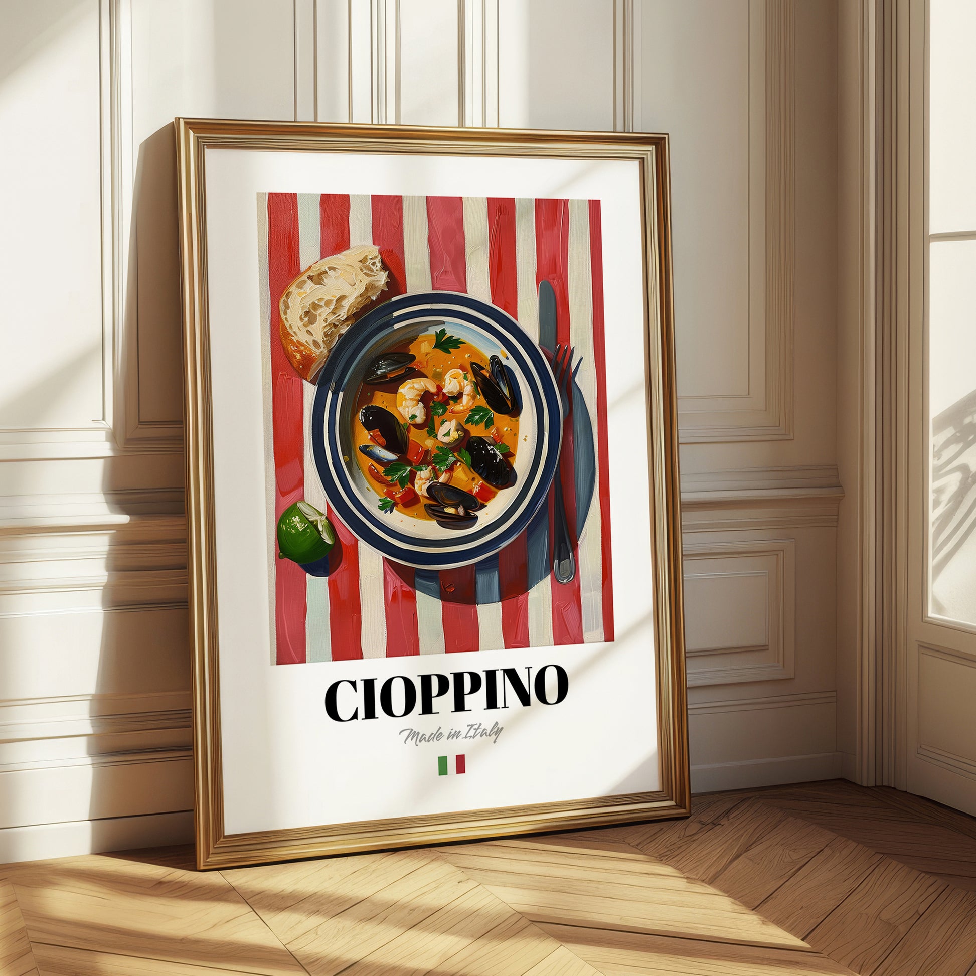 Cioppino – Italian Soup Dish, Fine Dining Restaurant Still Life