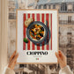 Cioppino – Italian Soup Dish, Fine Dining Restaurant Still Life, styled in a charming Paris street view