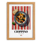 Cioppino – Italian Soup Dish, Fine Dining Restaurant Still Life, set in oak frame