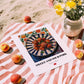 Sweet and Sour Pork – Oil Painting, Chinese Food Illustration, unframed on coastal sand