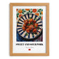 Sweet and Sour Pork – Oil Painting, Chinese Food Illustration, set in oak frame