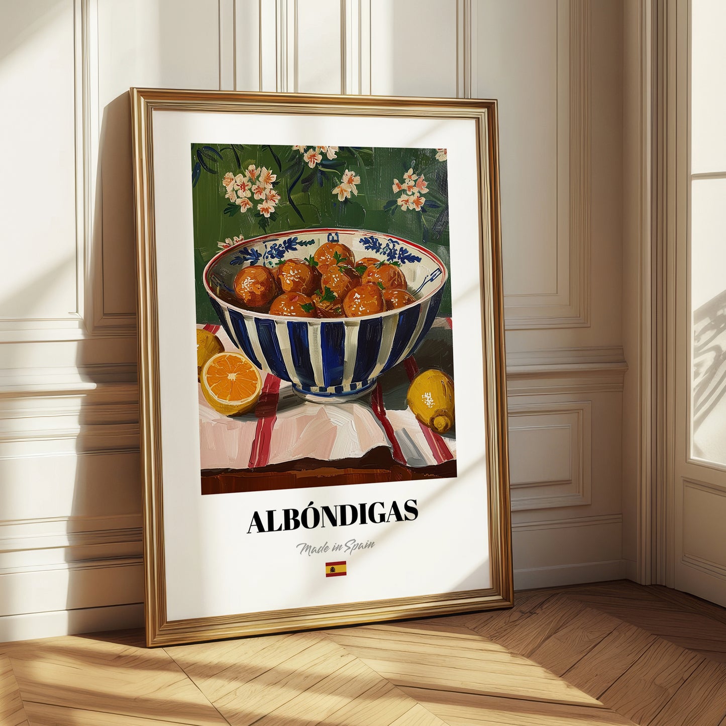 Albóndigas – Art, Spanish Food Wall Art