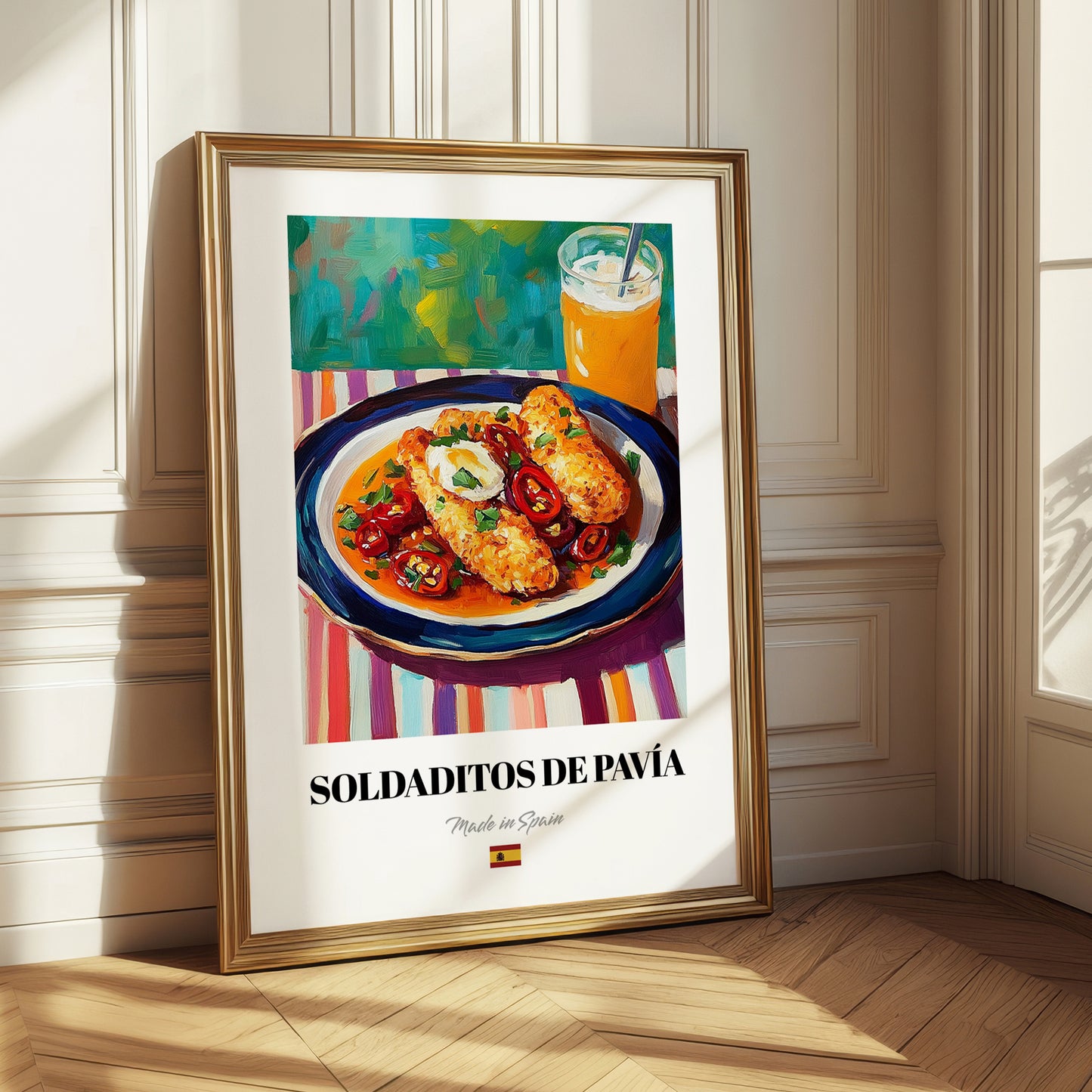 Soldaditos de Pavía – Art, Spanish Food Poster