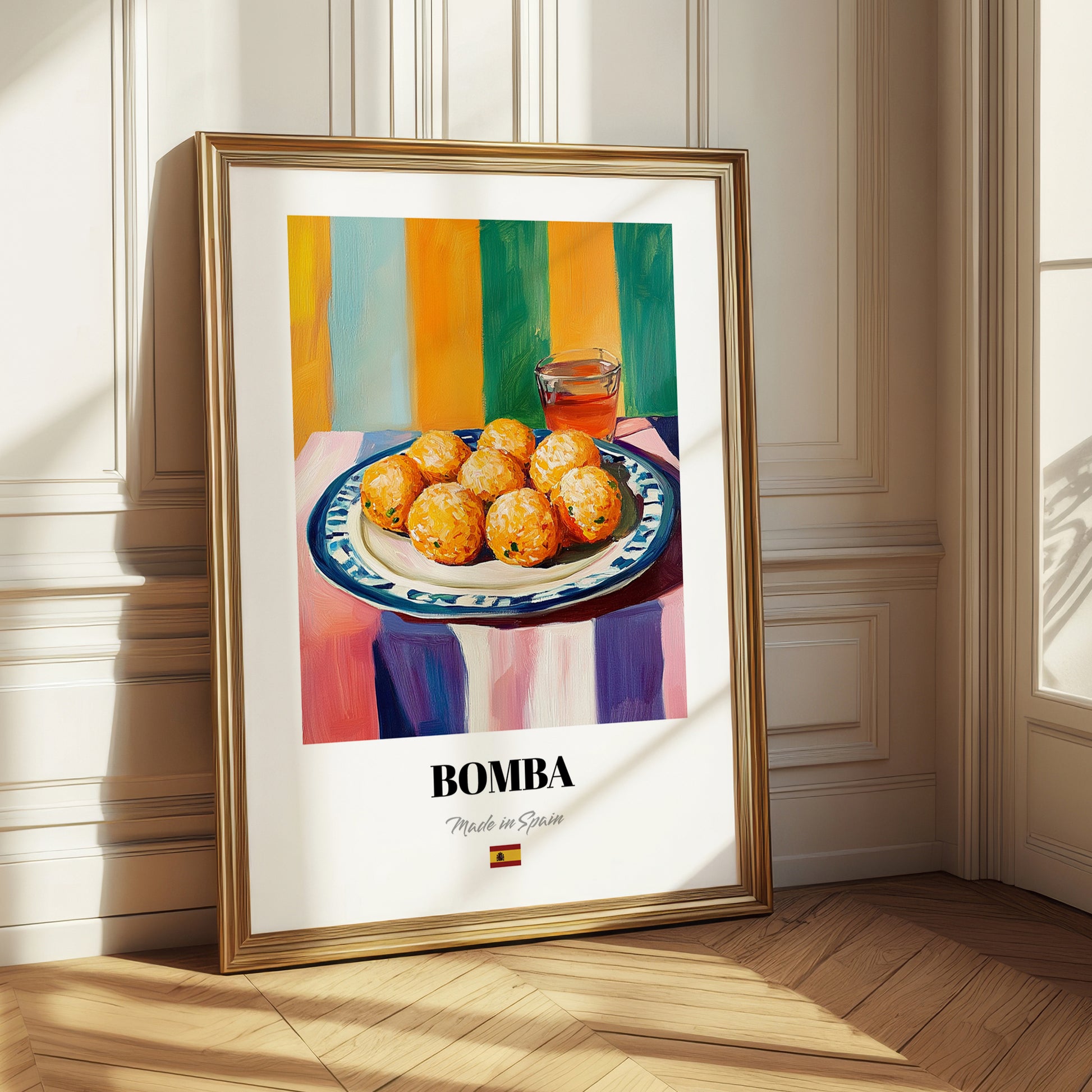 Bomba – Art, Spanish Food Wall Decor
