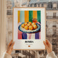 Bomba – Art, Spanish Food Wall Decor, styled in a charming Paris street view