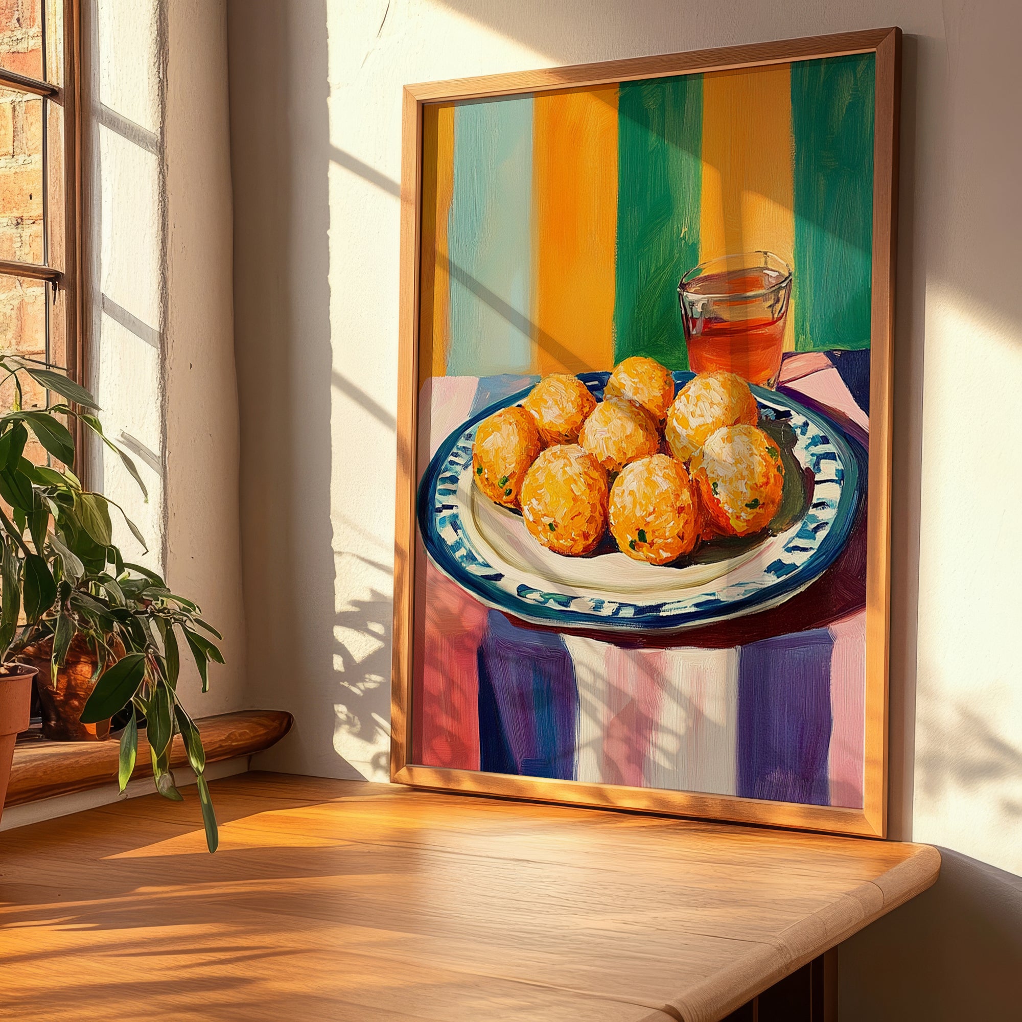 Bomba – Art, Spanish Food Wall Decor, clean layout with no caption