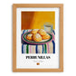 Perrunillas – Colorful Oil Painting, Spanish Dessert Illustration, set in oak frame
