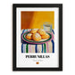 Perrunillas – Colorful Oil Painting, Spanish Dessert Illustration, in sleek black frame