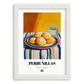 Perrunillas – Colorful Oil Painting, Spanish Dessert Illustration, placed in minimal white frame