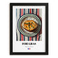 Foie Gras – Colorful Oil Painting, French Food Painting, in sleek black frame