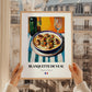 Blanquette de Veau – Oil Painting, French Food Wall Painting, styled in a charming Paris street view