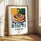 Clafoutis – Oil Painting, French French Dessert Painting 